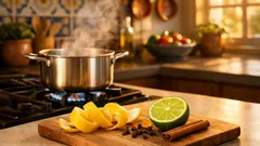 Hervir cáscaras de limón: el truco fácil para quitar el olor a cocina en 15 minutos