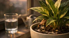 Por qué se ponen cafés o amarillas las hojas de tus plantas de interior y cómo solucionarlo