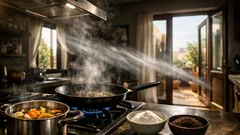 Cómo quitar el olor a fritura de tu casa rápido y sin aromatizantes pesados