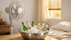 Cómo acomodar el ventilador para que el cuarto se sienta más fresco sin gastar de más