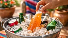 Cómo enfriar refrescos en 10 minutos con hielo y sal (truco fácil en casa)