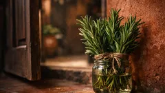 Por qué poner romero en la entrada de tu casa y cada cuánto cambiarlo