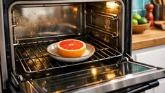 El truco de la toronja para quitar el mal olor del horno sin químicos